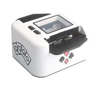 Playing Card Shuffling Machine, Automatic Quiet Card Shuffling Machine, Game Accessories for Canasta Poker Bridge Rummy Spades Mahjong Family Friends Magicians Travel