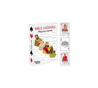 Playing Cards: Bible Legends - Diverse Bible Characters, Stories & Encouraging Bible Verses - Trivia Card Game - Christian Cards for Family Game Night