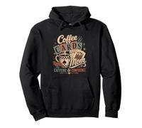 Playing Cards Coffee Mom Retro Vintage Graphic Pullover Hoodie
