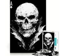 Playing Cards Jigsaw Puzzles 1000 Piece for Adults Strengthen Recall Leisure Fun Quality Edge Elegant Gift (50x75cm)