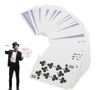Playing Cards Props,Cool Close-Up Magic Cards Trick - Great Novelty Gift Magic Playing Cards Props Stage Shows for Entertaining Magic Toys and Table Games