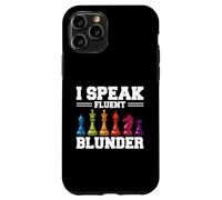 Playing Chess Men Women Tournament - I Speak Fluent Blunder Case for iPhone 11 Pro