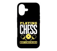 Playing Chess Not Checkers Smart Pickleball Strategy Case for iPhone 17