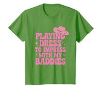 Playing Dress to Impress with My Baddies Meme Saying T-Shirt