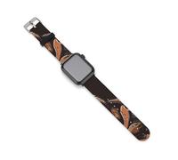 Playing Guitar California Bear Silicone Bands Replacement Strap Wristbands Compatible with IWatch 42mm/44mm