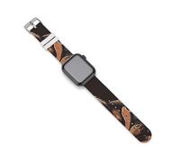 Playing Guitar California Bear Silicone Bands Replacement Strap Wristbands Compatible with IWatch 42mm/44mm