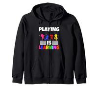 Playing Is Learning Zip Hoodie