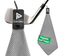 Playing It Forward Magnetic Golf Towel for Golf Bags with Clip for Men & Women, Waffle Weave Microfiber Golf Towel with Industrial Strength Magnet for Strong Hold to Golf Carts or Clubs