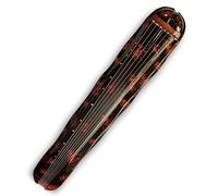 Playing Mini Guqin Handmade Beginner Raw Lacquer Old Fir Seven-stringed Guqin Guqin for Beginner (Color : 03)