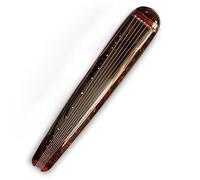 Playing Mini Guqin Handmade Beginner Raw Lacquer Old Fir Seven-stringed Guqin Guqin for Performance (Color : 04)