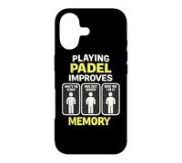 Playing Padel Improves Memory - Funny Padel Case for iPhone 17