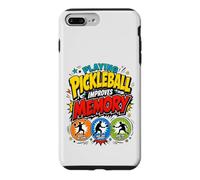 Playing Pickleball Improves Memory Paddle Sport Racquet Boys Case for iPhone 7 Plus/8 Plus