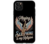 Playing Saxophone Is My Religion Music Lover Case for iPhone 11 Pro Max