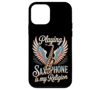 Playing Saxophone Is My Religion Music Lover Case for iPhone 12 mini