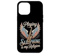 Playing Saxophone Is My Religion Music Lover Case for iPhone 12 Pro Max