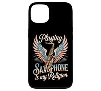 Playing Saxophone Is My Religion Music Lover Case for iPhone 13