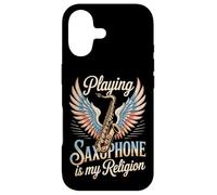 Playing Saxophone Is My Religion Music Lover Case for iPhone 17