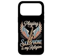 Playing Saxophone Is My Religion Music Lover Case for iPhone 17 Pro Max