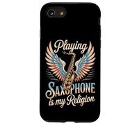 Playing Saxophone Is My Religion Music Lover Case for iPhone SE (2020) / 7/8