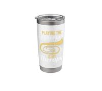 Playing The Euphonium is My Therapy Stainless Steel Insulated Tumbler
