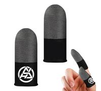 Playing Thumb Gloves - 2-Finger Sweat-Proof Accessory, Responsive Touch Screen Controller Tool, Mobile Playing Controller, Mobile Phone Tablet Gadget | Live Streamer Playing-Tool for Esports Gamers