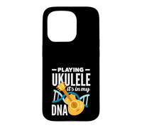 Playing Ukulele It's In My DNA Musician Case for iPhone 15 Pro