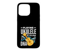 Playing Ukulele It's In My DNA Musician Case for iPhone 15 Pro Max
