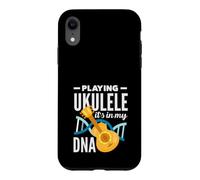 Playing Ukulele It's In My DNA Musician Case for iPhone XR