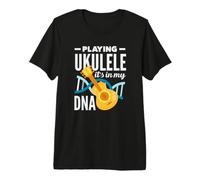 Playing Ukulele It's in My DNA Musician Premium T-Shirt