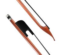 Playing Violin Bow 1/4 Violin Bow For String Instruments Brazilwood With Bk Horsehair(3/4)