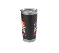 Playing with Fire Will Get You Burnt Firefighter Rescue Stainless Steel Insulated Tumbler