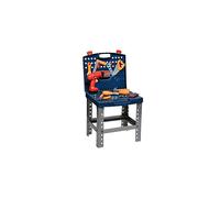 Playkidz Construction Kids Portable Boys & Girls Toy Playset Includes Working Electric Power Drill, Travel Carry Case & 45+ Tools & Accessories to Bui