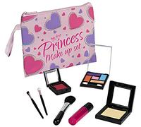 Playkidz My First Princess Pretend Play Makeup Set - 8 Piece Cosmetic Play Makeup kit Realistic Looking Toys Pretend Makeup for Girls