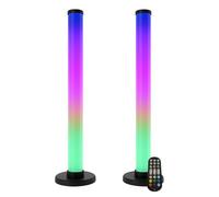 Playlearn 2Pack Colour Changing Waterless Twin Set Tube Light for Sensory Room - 44cm Tube LED Light Ideal for Waiting Room Bedroom,Enhance Sensory Stimulation ADHD Management
