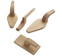 Playlearn 4 Wooden Construction Toys for Role Play -DIY Wooden Construction Kits for Kids Pretend Play-Woodworking and DIY Activity Bricklaying Trowels for Foam Bricks Construction Building Blocks
