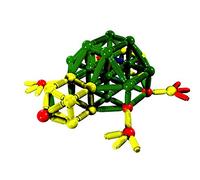 Playlearn Giant Jumbo Magnetic 72 Piece Building Set - Bright & Chunky Construction Set For young children, Special Needs, Therapy, Skill Development