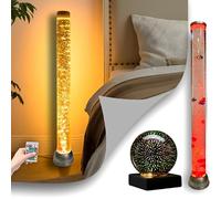 Playlearn Sensory Bubble Tube & Remote 90cm with Light-Up Fibre Ball, Mesmerizing Aquarium Experience with Color-Changing LED Lights, Perfect for ADHD and Sensory Stimulation