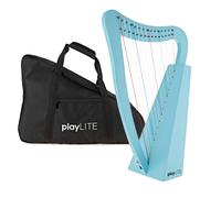 playLITE 15 String Harp by Gear4music Blue