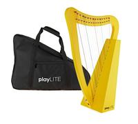 playLITE 15 String Harp by Gear4music Yellow