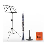 playLITE Clarinet Beginner Pack by Gear4music Blue
