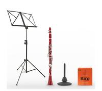 playLITE Clarinet Beginner Pack by Gear4music Red