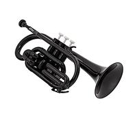 playLITE Hybrid Cornet With Case Black Fast Action Aluminium Valves