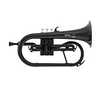 playLITE Hybrid Flugel Horn by Gear4music Black