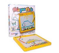 Playmags Magna Dots - 12.5" Large Magnetic Board for Kids - Magnetic Doodle Dots Board with Magnetic Pen - Magna Doodle with Kids Safe Magnets - Kids & Toddler Travel Toy - Ages 3+