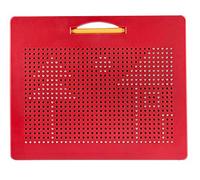 Playmags Magna Drawing Board - Fun Design & Draw Travel Tablet w/ 748 Built-In Magnetic Balls, Matching Stylus Pen & Easy Carry Handle; Clean, Creative Fun & STEM Education for Toddlers Age 3+