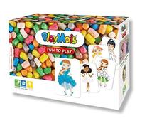 PlayMais FUN TO PLAY Fashion craft set for kids from 5 years I Motor skills toy with 550, fashion templates to play with instructions I Encourages creativity & fine motor skills