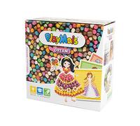 PlayMais Mosaic Dream Princess Creative Craft kit for Girls & Boys from 3 Years | 2300 6 Mosaic templates with Princesses | stimulates Creativity & Motor Skills | Natural Toy