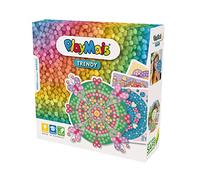 PlayMais TRENDY MOSAIC MANDALA creative craft kit for kids from 6 years | 3000 6 mosaic templates with mandalas | stimulates creativity & motor skills | natural toy