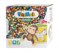 PlayMais Mosaic Little Zoo Creative Craft kit for Girls & Boys from 3 Years | 2300 6 Mosaic templates with Zoo Animals | stimulates Creativity & Motor Skills | Natural Toy