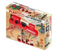 PLAYmake 4-in-1 Workshop - Children's Lathe, Jigsaw, Sander & Drill Modelling